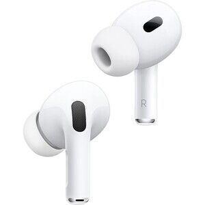 Apple AirPods Pro 2 Wireless Earbuds w Case Active Noise Cancelation Hearing Aid